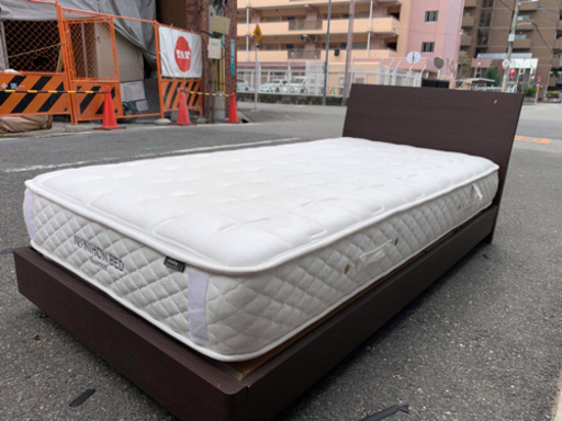 シングルベッド⁉️大阪市内配達可能⭕️保証付き
