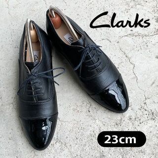 【ネット決済・配送可】【 Clarks 】クラークス　23cm ...