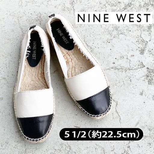 【メーカー再生品】 【 フラットシューズ 】ナインウエスト　約22.5cm WEST NINE 靴