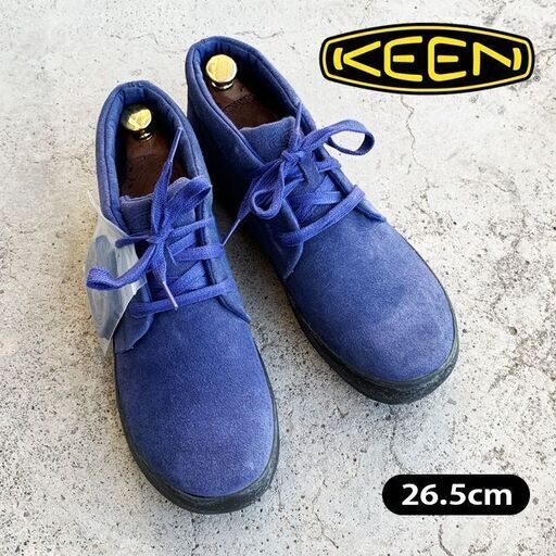 【 KEEN 】キーン　26.5cm スエード ハイカット シューズ