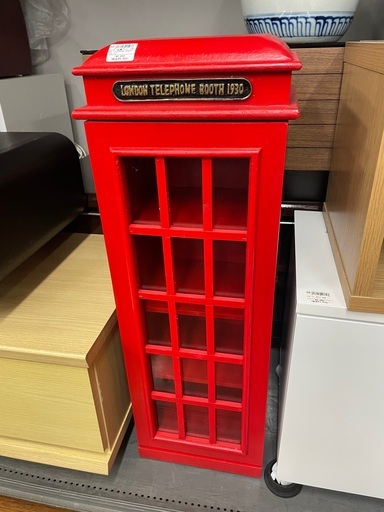 LOMDON TELEPHONE BOOTH ミニラック　一枚扉 8228円