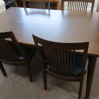 大塚家具　ダイニングテーブルと椅子セットです★