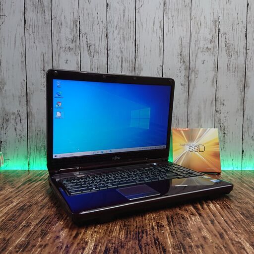 【高速起動】FUJITSU NF/G50 ノートPC 新品 SSD 120GB Core i3‐M330 2.13GHz 15.6インチ メモリ 4GB パソコン