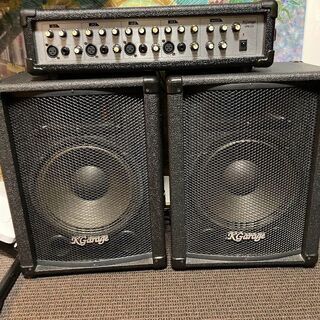 4chのボーカルアンプ。エフェクター、PA機器 BOSS Chorus CE-3。Line入力にも対応 4chのボーカルアンプ。MSP3 モニタースピーカーセット。Line入力にも対応