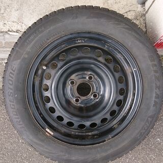 M+S 185/60R15 Bridgestone  4本 6分山