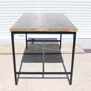 T882) ブレラ BABEL-6 SM パイン 幅120 Knotantiques ノットアンティークス CRASH GATE ダメージ加工 ダイニング テーブル 家具 インテリア
