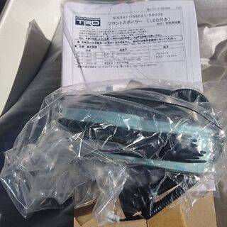 アルファード30後期TRDフロントスポイラー（LED付）