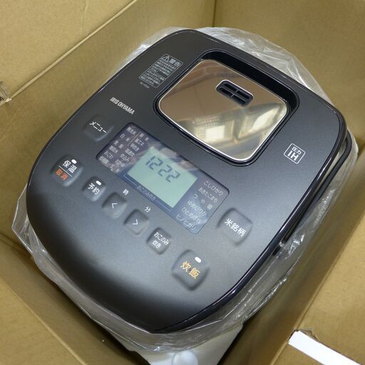 【モノ市場 東海店】未使用品　IRIS OHYAMA　アイリスオーヤマ　炊飯器　RC-PD50-B　5.5合　2021年製