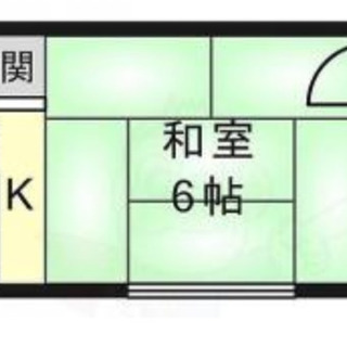 格安アパート角部屋　2.9万円　家具付き