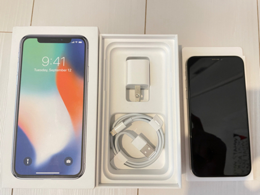 iPhone X 256g 美品　simフリー