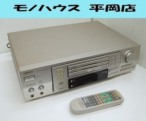 ビクター DVDプレイヤー MV-MX55 ゴールド系 3チェンジャー リモコン 