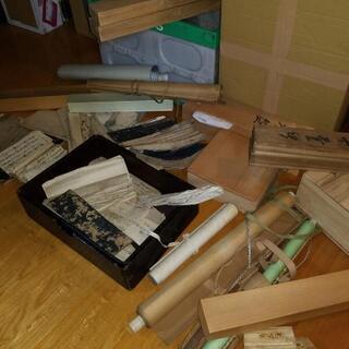 掛け軸 古書 古美術 木箱 骨董 