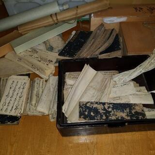 掛け軸 古書 古美術 木箱 骨董 