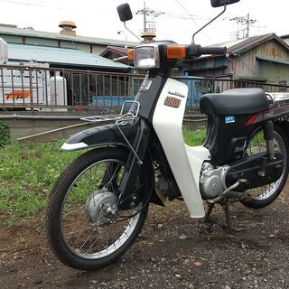 バーディー80　距離約7901！　スズキの　スーパーカブ？C90...