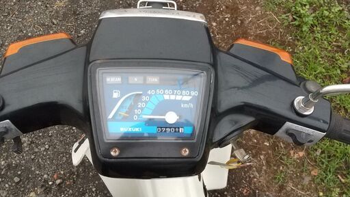 バーディー80 距離約7901！ スズキの スーパーカブ？C90？小型 MT