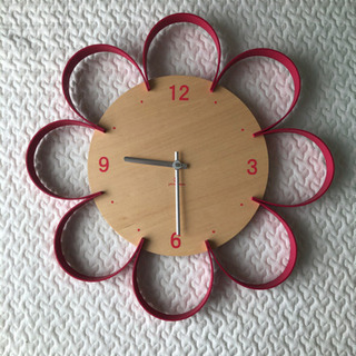 壁掛け時計　木製　かわいい