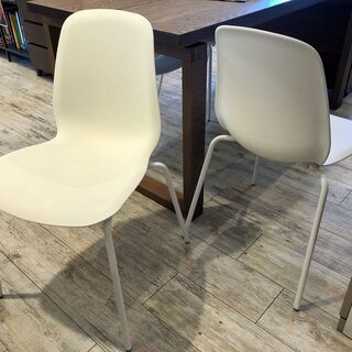 中古　IKEA / イケア　MÖRBYLÅNGA / モールビロンガ　テーブル　オーク材　チェア4脚セット