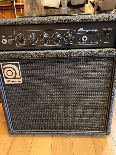 おすすめネット 中古 Ampeg V2 20ｗベースアンプ BA-108 アンプ