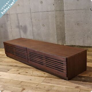 大川の家具メーカー関家具のウォールナット材 SELMA(セルマ)180TVボード！シックでモダンなテレビ台は和の空間から北欧スタイル等さまざまなテイストに馴染みリビングをスタイリッシュな空間に☆BJ136
