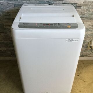 [高年式2019年製]　パナソニック 洗濯機 6.0kg 送風乾...