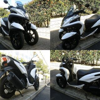 ☆普通免許仕様トリシティ125ABSワイドトレッド 現行SEC1J 1.2万km台
