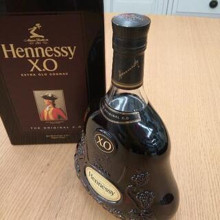 ヘネシー X.O エクストラオールド 1000ml 1リットル 黒キャップ クリア