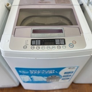 送料・設置込み　洗濯機　5.5kg LG 2013年