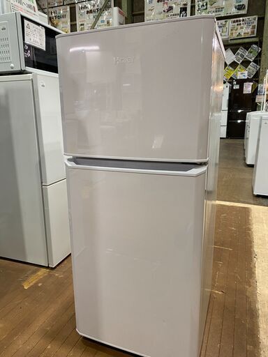 【愛品館市原店】Haier 2017年製 121L 2ドア冷蔵庫 JR-N121A 【管理IR012981-105】