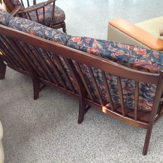 カリモク 花柄 布製 WC4700 コロニアルシリーズ ソファーセット【9650176】