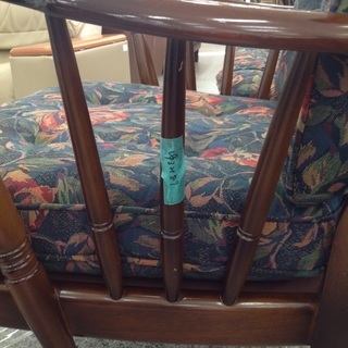 カリモク 花柄 布製 WC4700 コロニアルシリーズ ソファーセット【9650176】