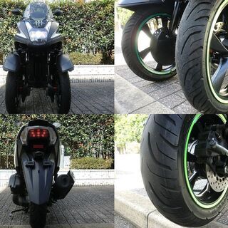 ☆普通免許仕様トリシティ125ABSワイドトレッド 現行SEC1J 9千km台