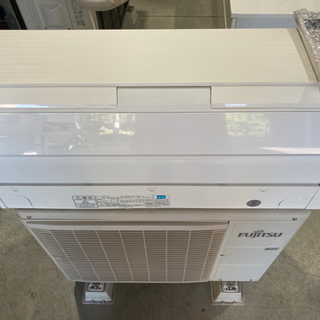 FUJITSU 6〜8畳用 2.2kw ルームエアコン AS-R22D-W 自動クリーニング付