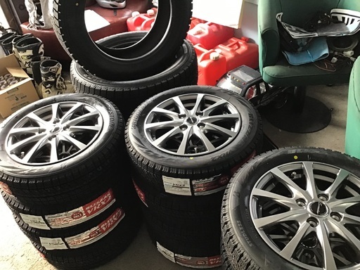 BS VRX2 155/65R14 アルミ4本セット　軽自動車用