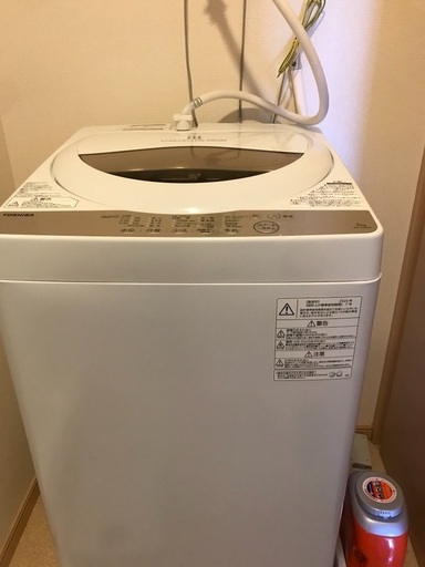 東芝　洗濯機　5kg 2020年製