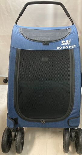 ★ほぼ未使用品 ペットバギー ペットカート 犬用 大型犬 DO DO PET 4輪 多頭飼い ◎