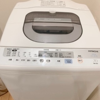 HITACHI 日立　白い約束　洗濯機
