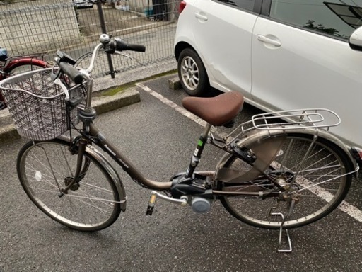 パナソニック電動アシスト付き自転車26インチ