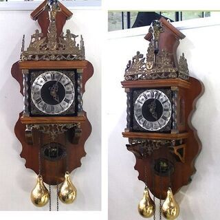 掛け時計 NU ELCK SYN SIN WARMINK WUBA ワルミンク ウーバ オランダ 重鎮式 アナログ掛け時計 振り子 柱 Holland 東区 新道東店