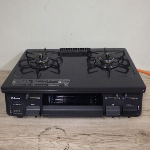 格安！店舗受け渡し可能　パロマ (Paloma) IC-N86KB-L LPガス(プロパンガス用) ガステ-ブル 左強火力 安心の一カ月動作保証♪