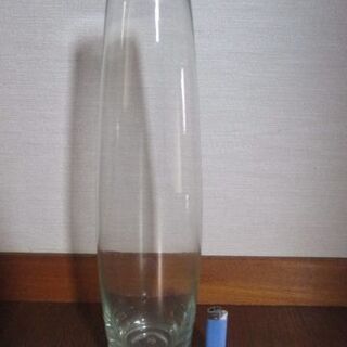 ◆ガラスの花瓶　フラワーベース◆４０㎝
