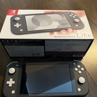 【値下げ】switch lite グレー