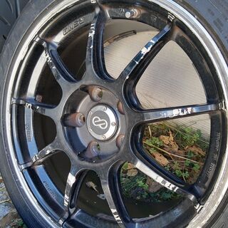 ENKEI エンケイ RSM9 17インチ 8J ホイール 235 40 R17 ダンロップ 4本