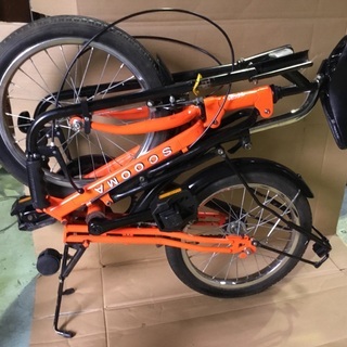 当時物＞1980年代・Scooma スクーマ・16インチ折りたたみ自転車