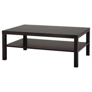 【ネット決済】【IKEA】ローテーブル(ブラック)