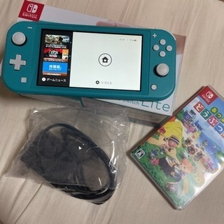 Nintendo Switch Light ターコイズブルー あ...