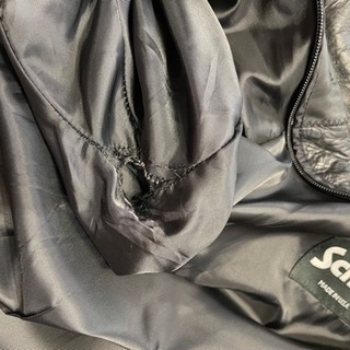 ショット　レザージャケット　40サイズ　ボア付き