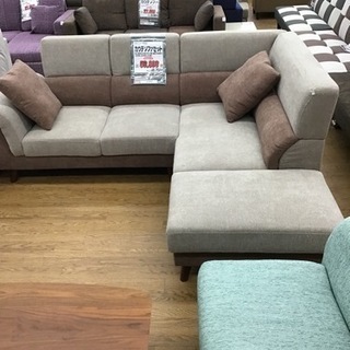 KJ-49【ご来店頂ける方限定】新入荷 アウトレット カウチソファセット