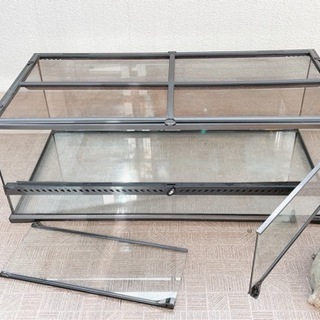 家具 【値下げ【引取り限定】GEX エキゾテラ グラステラリウム9030 + 