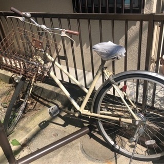 【ワンコインでお譲りします。】成人用自転車