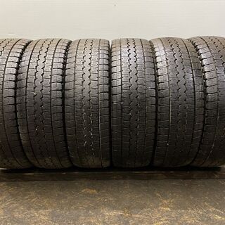 DUNLOP WINTER MAXX LT03 205/70R16 111/109L LT 16インチ トラックタイヤ スタッドレス 6本 2018年製　(TU106) クレジットカード QRコード決済可能